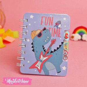 NoteBook-Purple Dinosaur