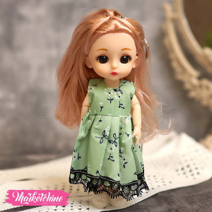 Hard Rubber-Doll-Green Dress (16 cm )
