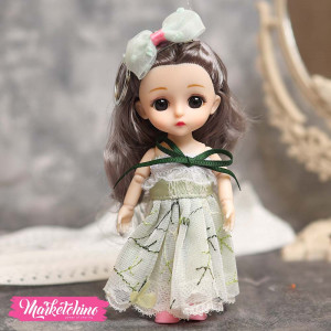 Hard Rubber-Doll-Green Dress (16 cm )