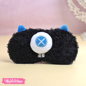 Eye Cover With Gel-Black Elmo 