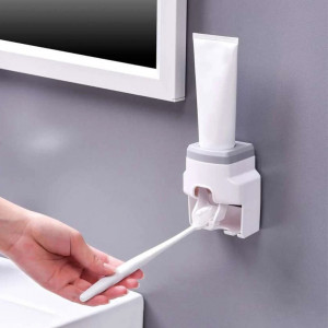 1pc Wall Mounted Multifunction Toothpaste Squeezer