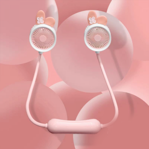 Sport Fan Neckٍ  2 speeds , Battery Recharging