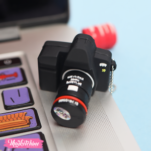 Camera Design Portable Silicone USB Flash Drive 32GB 