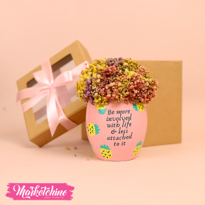 Decor Natural Baby Flower-Pink