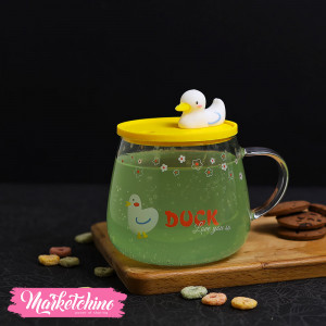 Pyrex Cup For Cold Drink-Duck