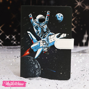 NoteBook-Black Astronaut
