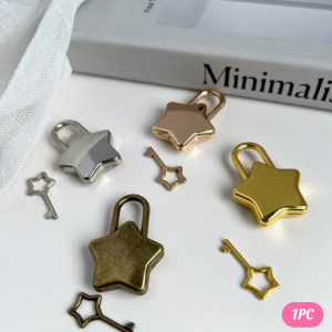 1Pc Random Of Pentagram Shaped  Star Lock