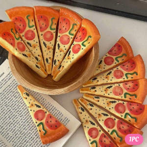1pc Pizza Shaped Simulation Ballpoint Pen