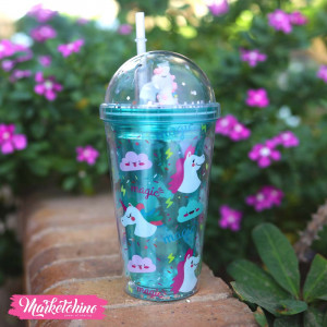 Ice Cup-Turquoise Unicorn