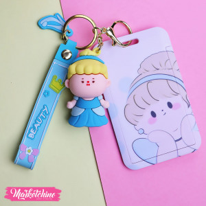 Silicone Keychain&Card Cover-Frozen