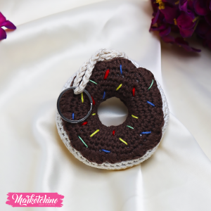 Crochet Car Charm&Keychain-Donut