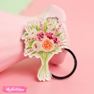 Acrylic Keychain-Bouquet Flower