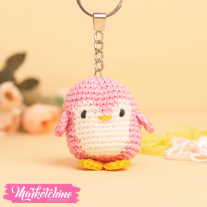 Crochet Keychain-Penguin