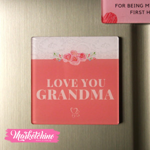 Acrylic Magnet-Love you Grand Ma