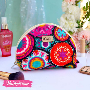 Make Up Bag-Patchwork-Colorful 1