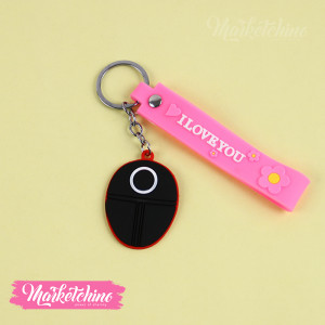 Keychain-Squid Game-Circle 