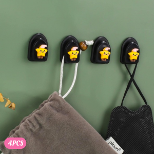 4pcs Duck Design Wall Hook