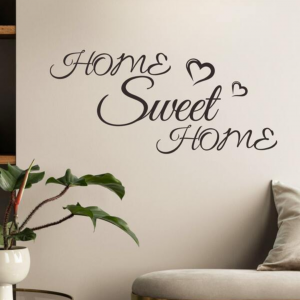 Slogan Graphic Wall Sticker