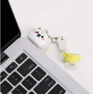 USB 2.0 Flash Drive With Silicone Bear Design ( 32G)