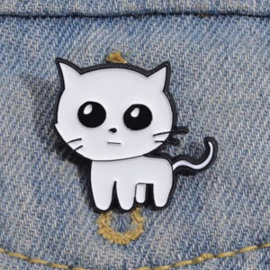  Funny Cute Cat Cartoon Animal Badge Brooch