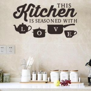 Slogan Graphic Wall Sticker