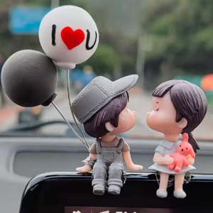 2pcs Figure Design Car Ornament