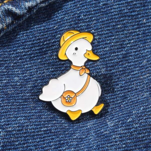 Cartoon Duck Brooch