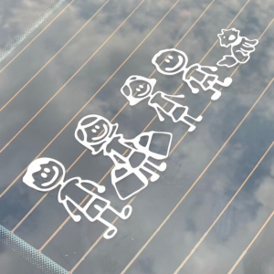 Figure Graphic Car Sticker