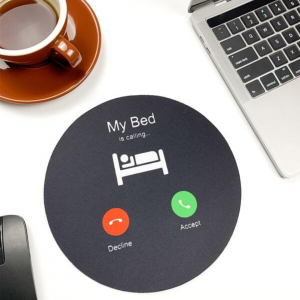 Calling Interface Round Mouse Pad