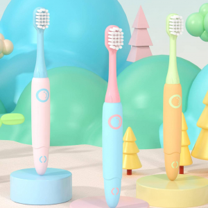 3pcs TPR Toothbrush