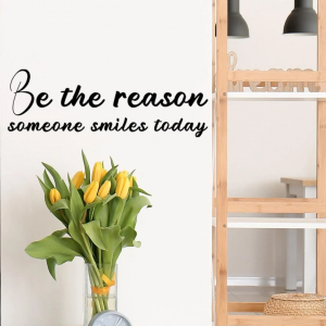 1 pc PVC  Wall  Sticker Modern Slogan Graphic 