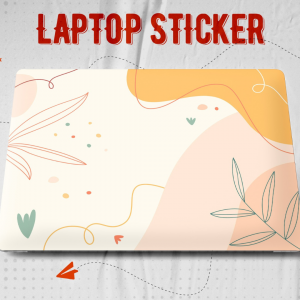  Cover Laptop Skin Sticker-Light Background-15.6 Inch