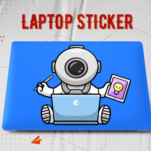  Cover Laptop Skin Sticker-Astronaut -15.6 Inch
