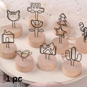  1Pc Random Shaped Memo Clip