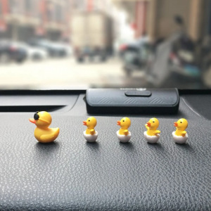 Set Of 5 pcs Duck Design Car Ornament