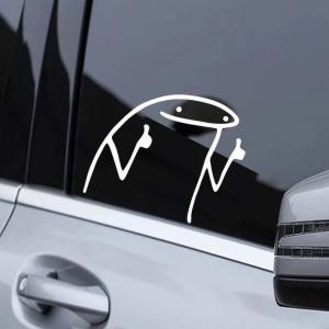 Cartoon Graphic Car Sticker