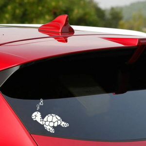 Sea Turtle Design Car Sticker