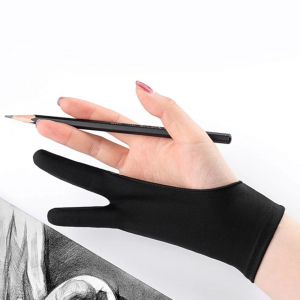 2pairs Plain Drawing Glove