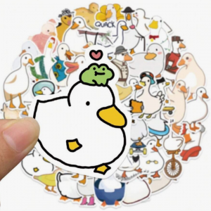 50pcs Cartoon Duck Stickers