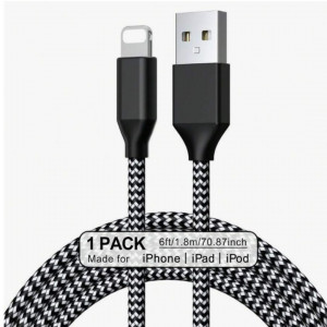  6FT IPhone Fast Charger Lightning Cable  (2 m )
