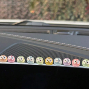 10pcs Small Coal Ball Luminous Multi-Color Car Ornament