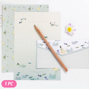 1 Pc Plant Print Random Gift Card