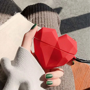 Heart Shaped Case Compatible With AirPods