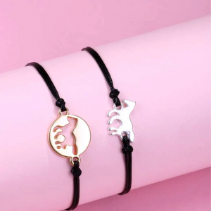 2 pcs Girls Horse Decor Bracelet