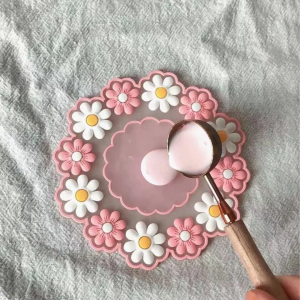 1pc Flower Design Wax Seal Stamp With Handle