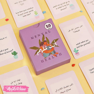 50 Question Card For Mental Health - أنت ملهم