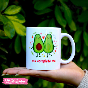 Printed Mug-You Complete Me