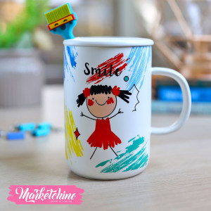 Ceramic Mug-Smile
