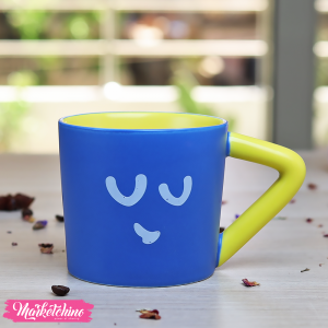 Ceramic Mug-Blue Smile