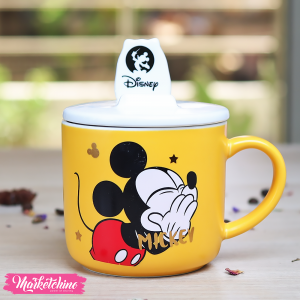 Ceramic Mug-Yellow Mickey Mouse 